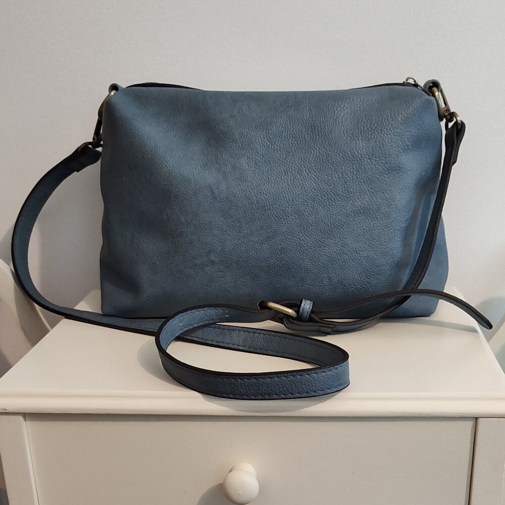 Joy Susan light blue crossbody purse, excellent used condition